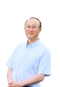 職員の顔写真が入った丸いアイコン